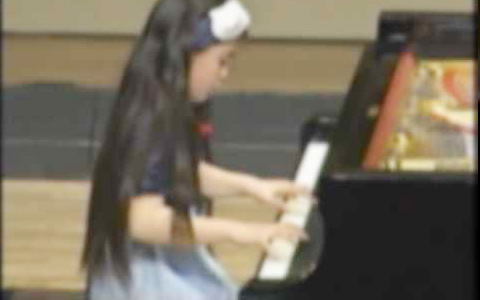 生徒の演奏：ピアノ
